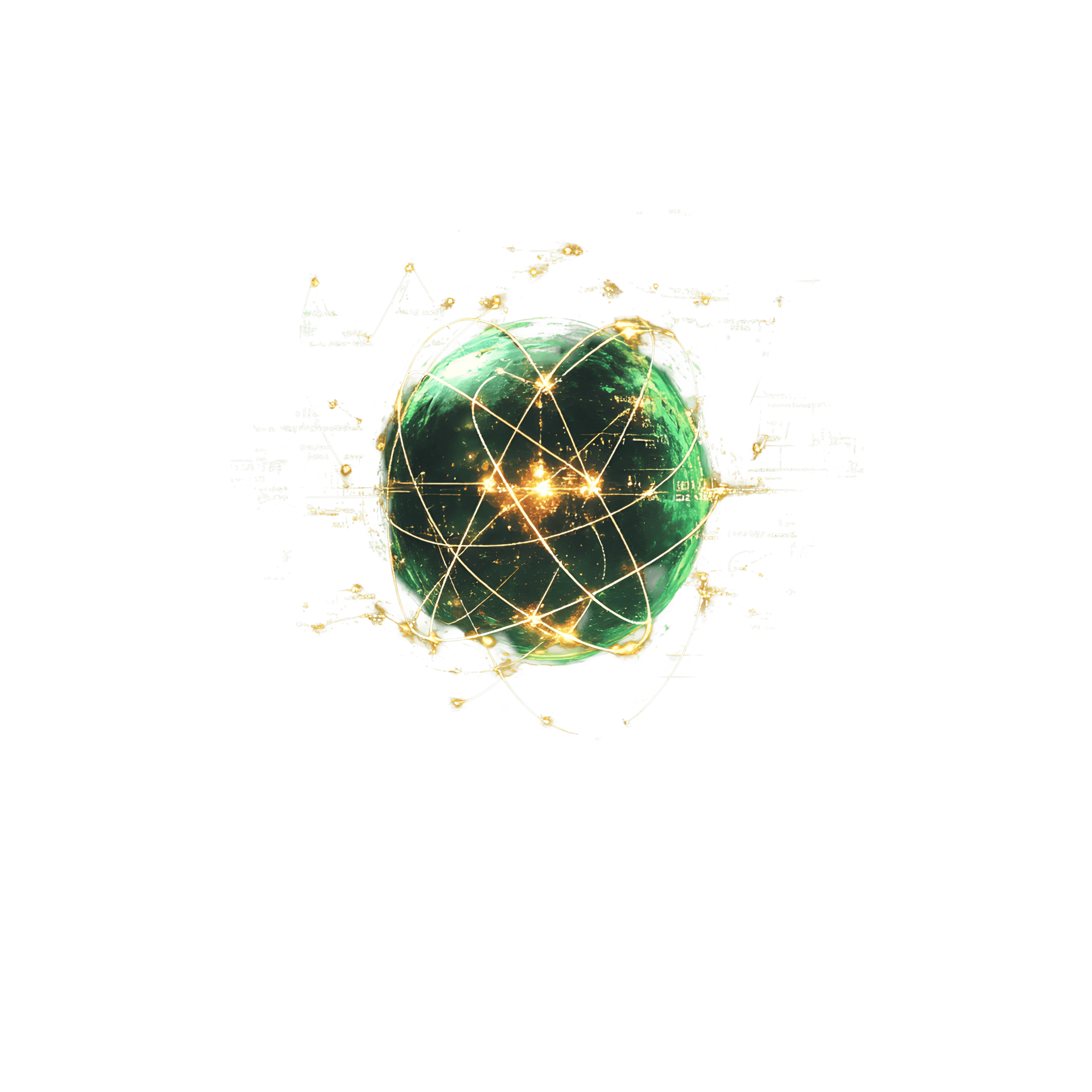 Abstract innovation globe